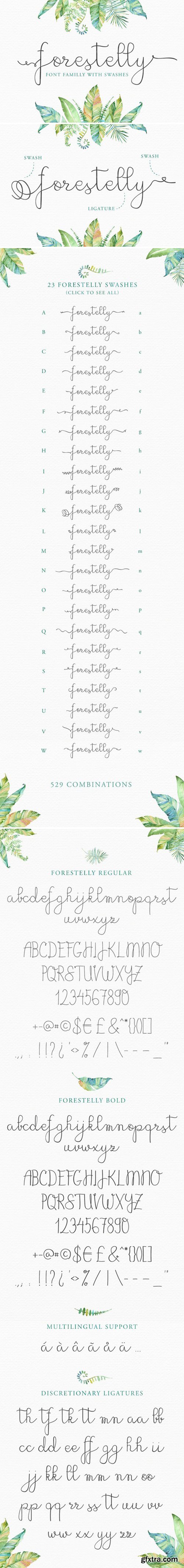 CM - Forestelly wedding + swashes 332281