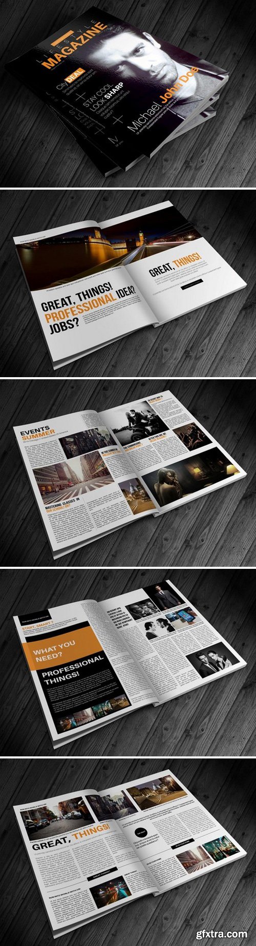 CM - Creative Lifestyle Magazine Template 324273