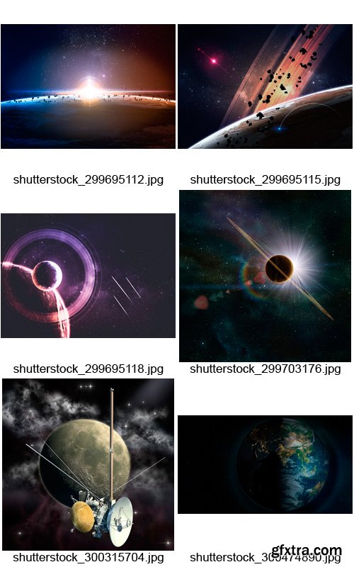 Amazing SS - Stars and Planets, 25xJPGs