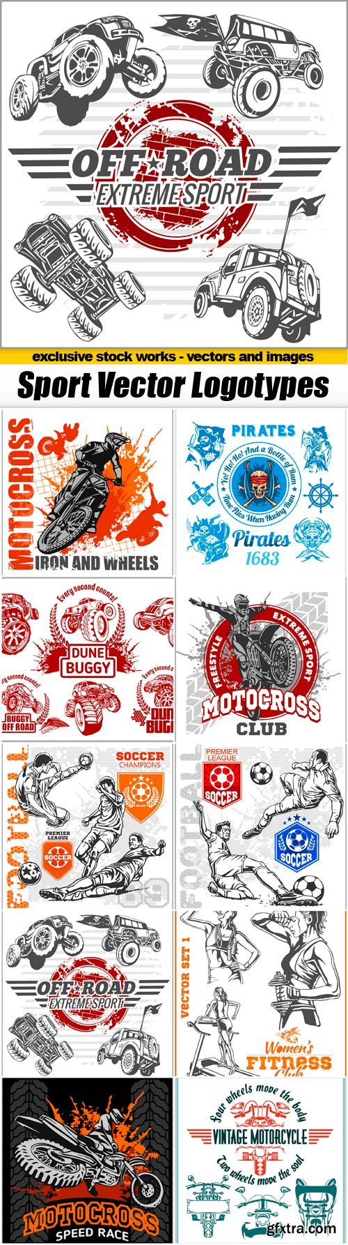 Sport Vector Logotypes - 10 EPS