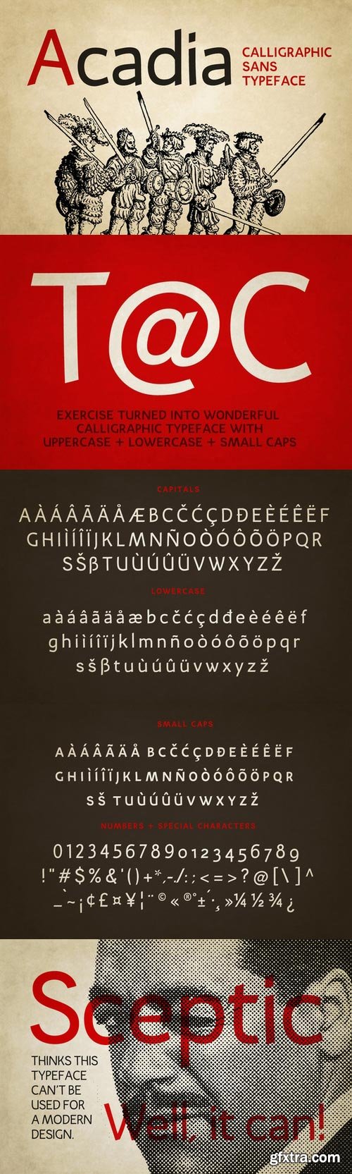 CM - Acadia typeface 333214