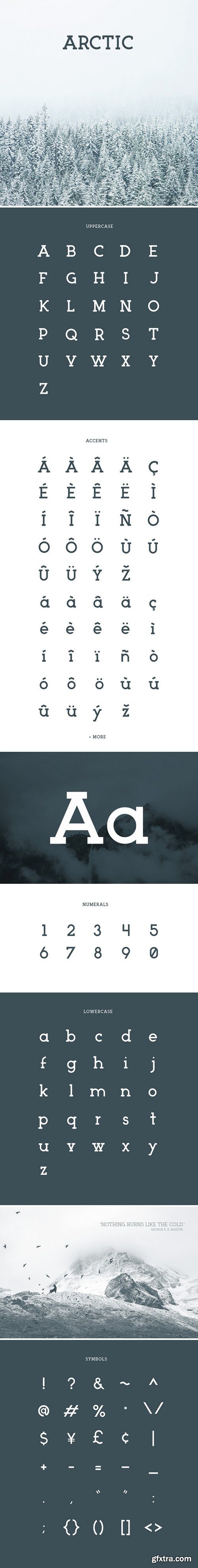 ARCTIC Typeface