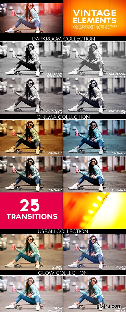 Videohive Color Pack with Light Leaks 12251466