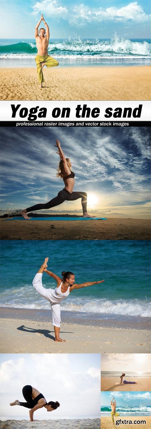 Yoga on the sand