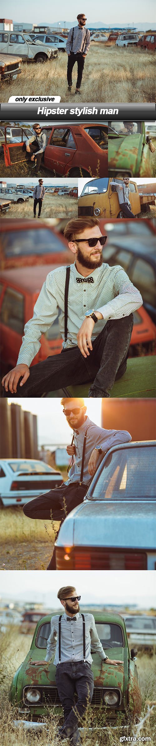 Hipster stylish man - 7 UHQ JPEG