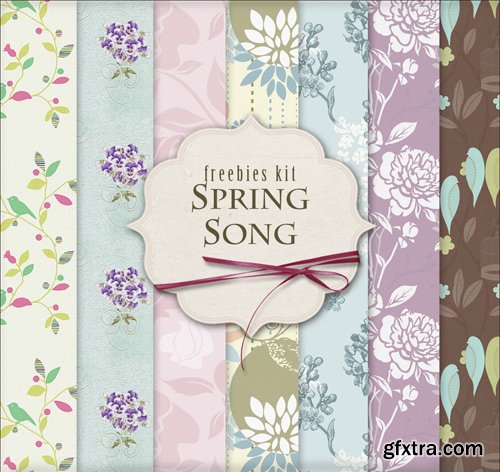 Background Textures - Spring Song