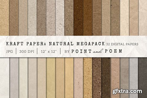 Kraft Paper Texture Pack - Neutral - CM 156971