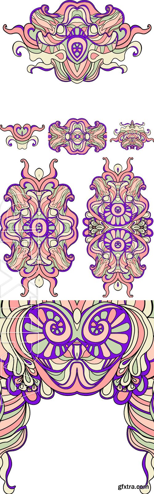 Stock Vectors - Abstract ethnic Doodle, vector illustration