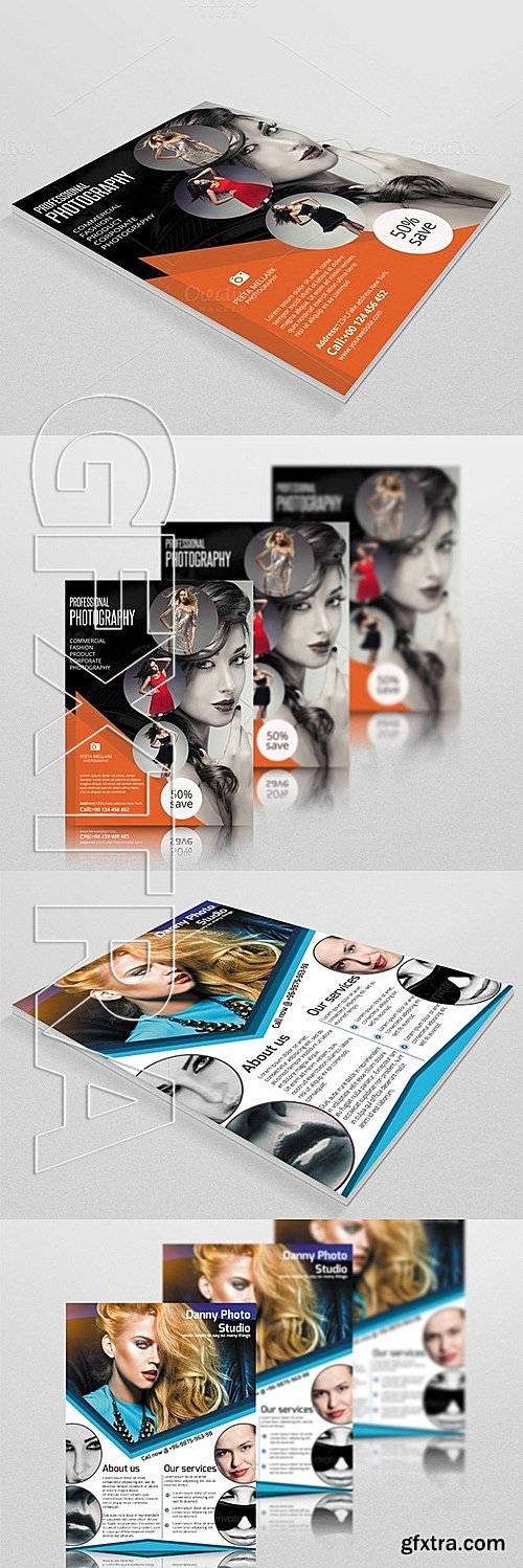 CM - Photography flyer bundle - 6 flyer 334340