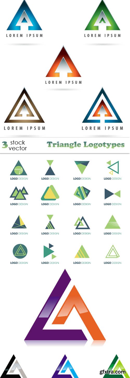 Vectors - Triangle Logotypes