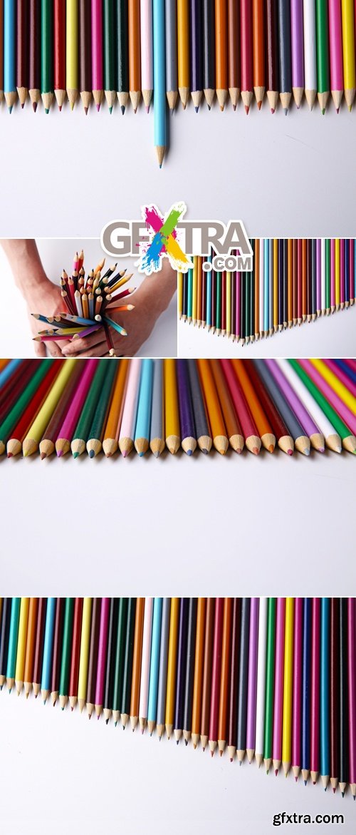 Stock Photo - Color Pencils