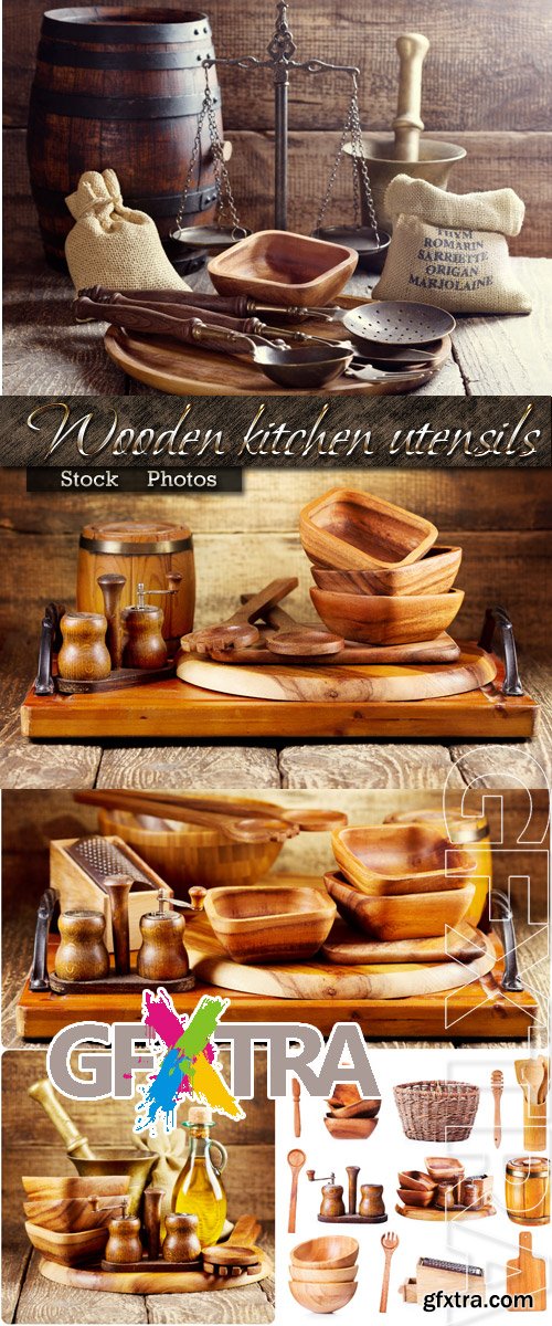 Wooden kitchen accessories