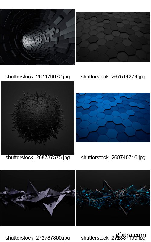 Amazing SS - Abstract 3D Rendering, 25xJPGs