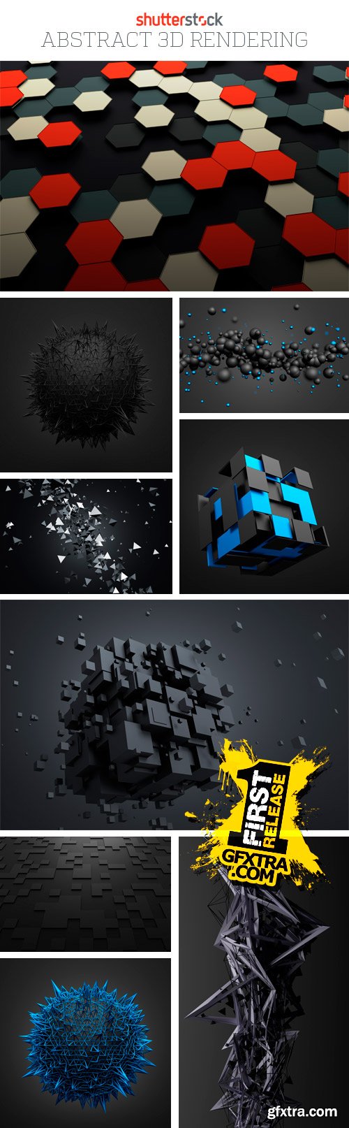 Amazing SS - Abstract 3D Rendering, 25xJPGs