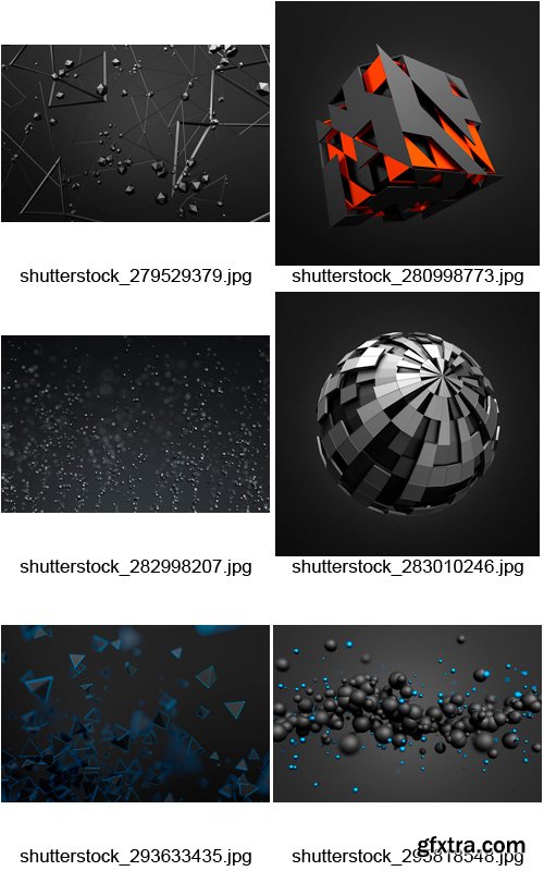 Amazing SS - Abstract 3D Rendering, 25xJPGs