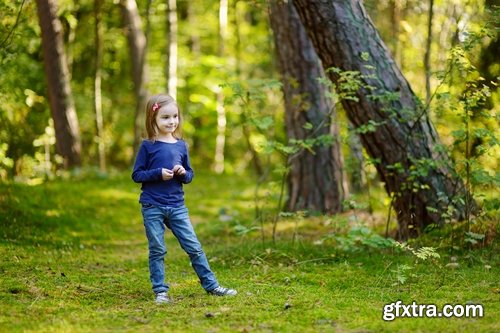 Collection of different children on nature in baby car shop 25 HQ Jpeg