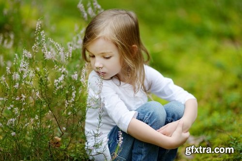 Collection of different children on nature in baby car shop 25 HQ Jpeg