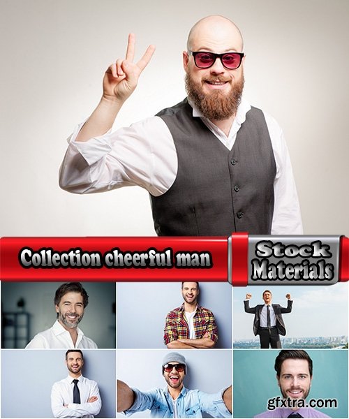 Collection cheerful man laugh smile fun funny man joy 25 HQ Jpeg