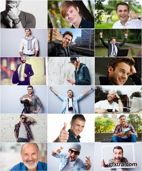 Collection cheerful man laugh smile fun funny man joy 25 HQ Jpeg