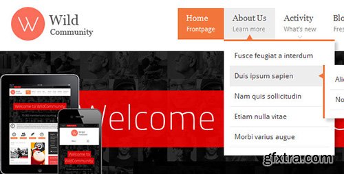 ThemeForest - WildCommunity v1.4.1 - BuddyPress Theme - 3146452