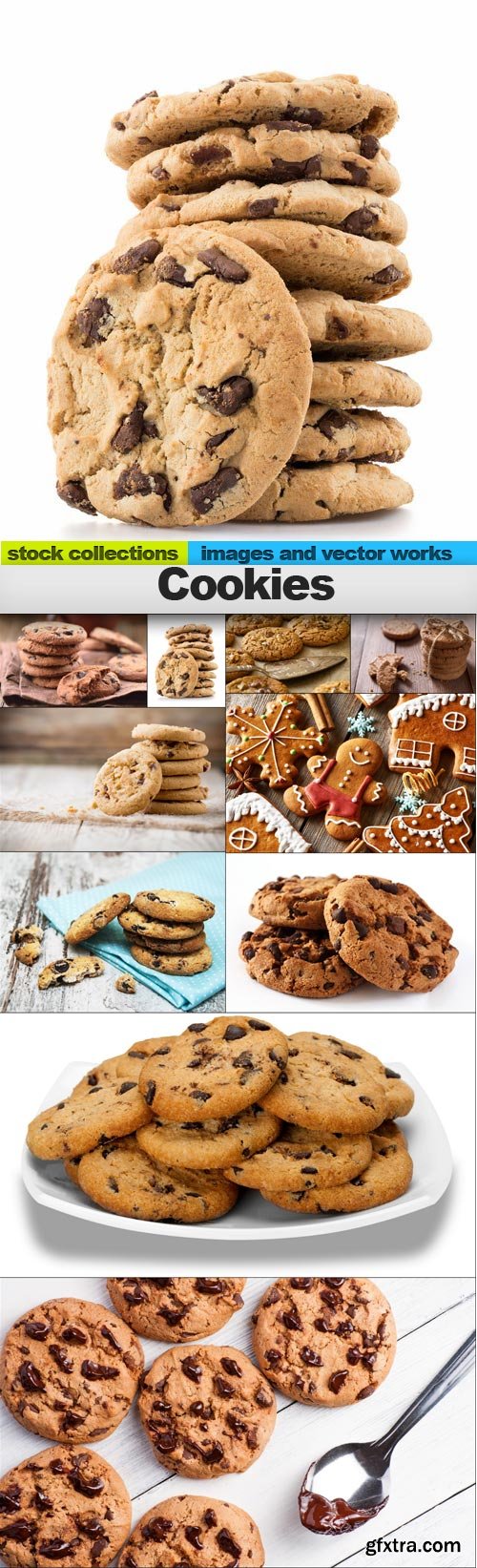 Cookies, 10 x UHQ JPEG