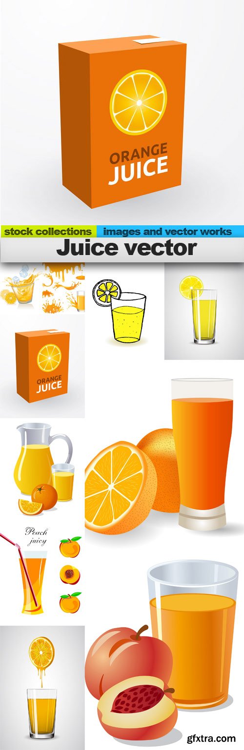 Juice vector, 10 x EPS