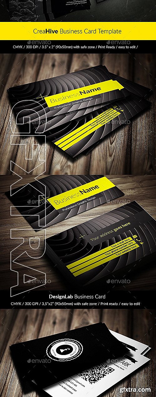 GraphicRiver - 6x Business Card Bundle 12341839