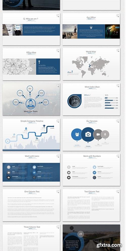 GraphicRiver Minio PowerPoint Presentation Template 9509077