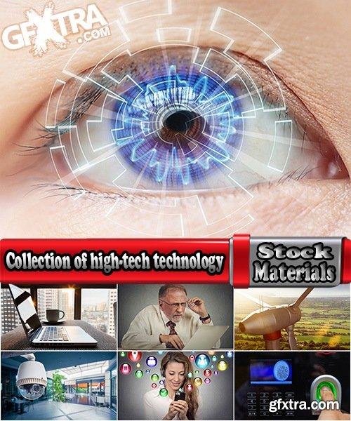 Collection of high-tech technology concept businessman business business idea 25 HQ Jpeg