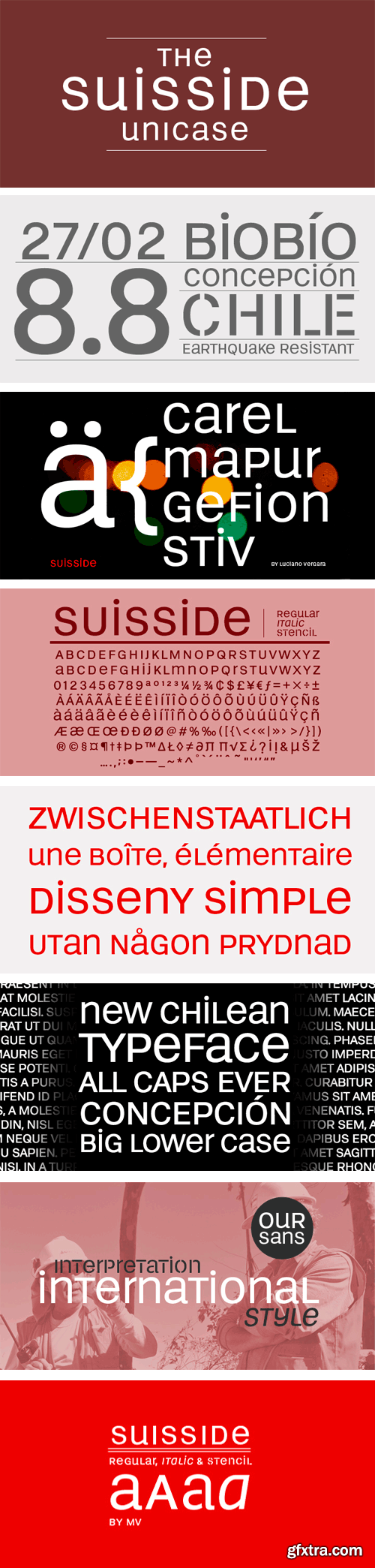 Suisside Font Family