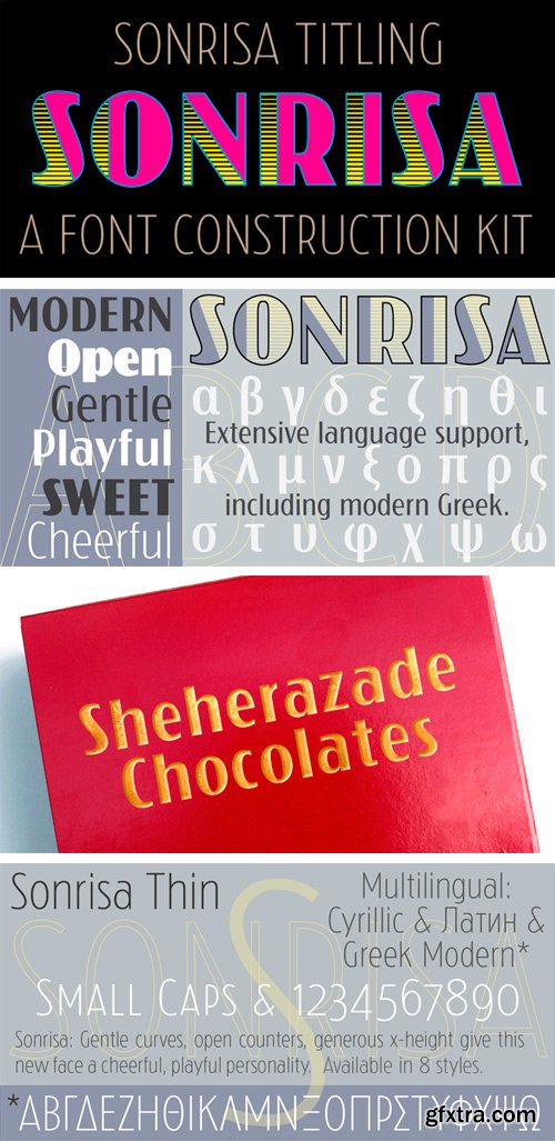 Sonrisa Font Family