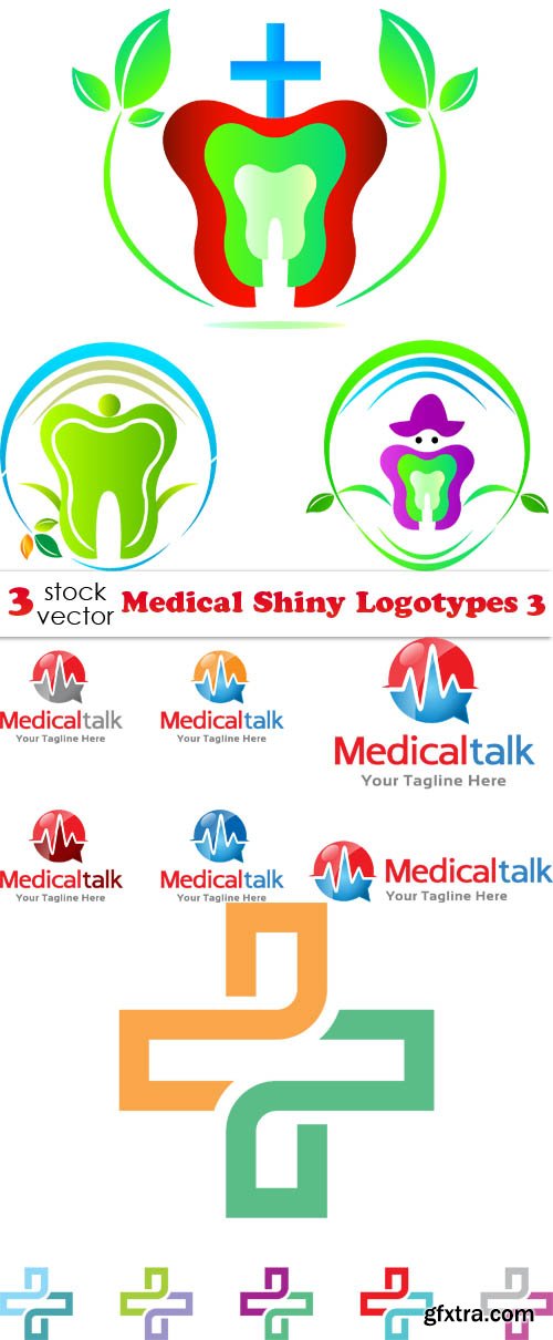 Vectors - Medical Shiny Logotypes 3