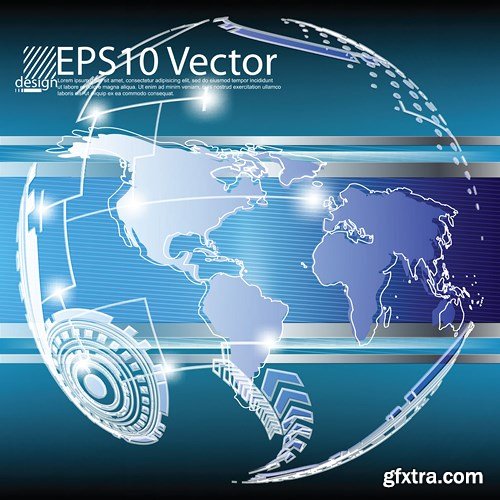 Abstract Vector Backgrounds - 50xEPS