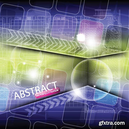 Abstract Vector Backgrounds - 50xEPS