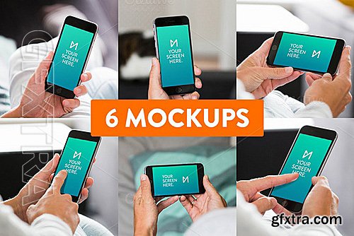 CM - 6-Pack iPhone 6 Mockups 335325