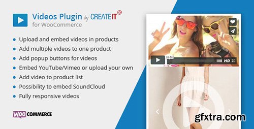 CodeCanyon - Videos Plugin for WooCommerce v1.5 - 11425598