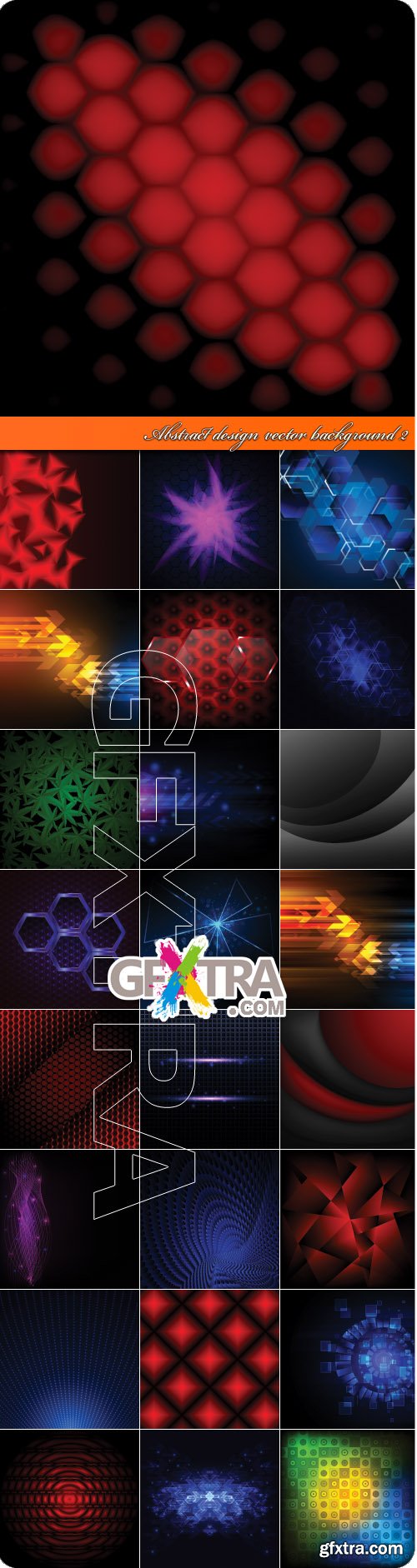 Abstract design vector background 2