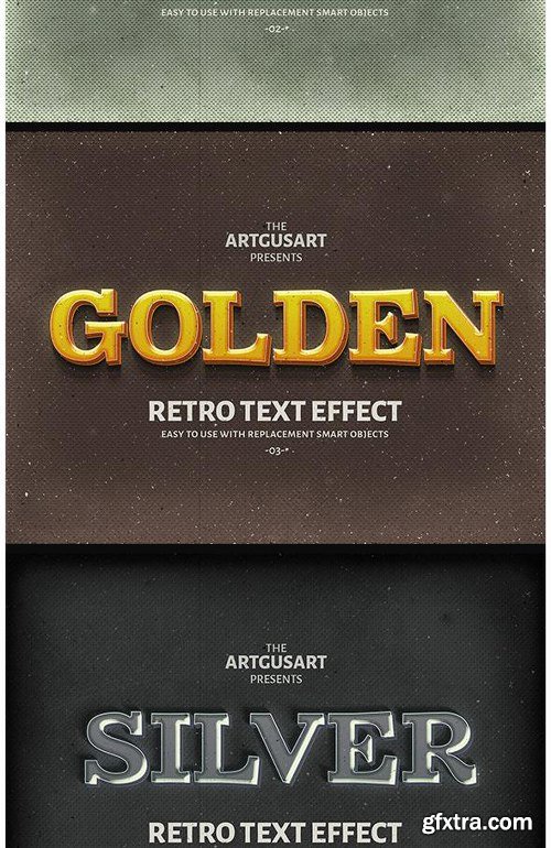 Graphicriver 10 Retro Text Effect v.3