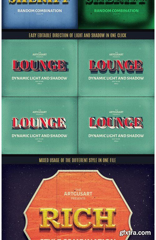 Graphicriver 10 Retro Text Effect v.3