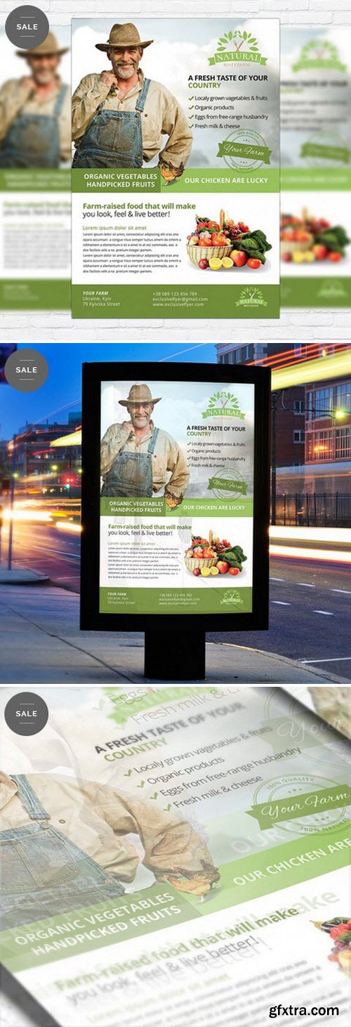 Farmer Flyer Business Flyer Psd Template