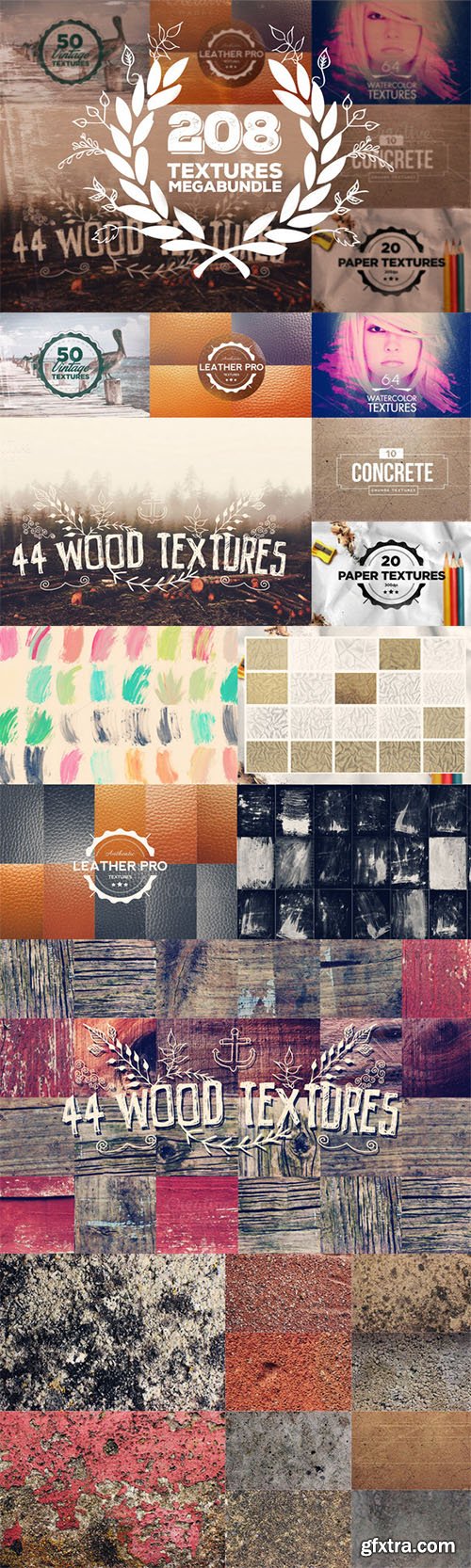 CM 208 Textures Megabundle 54269