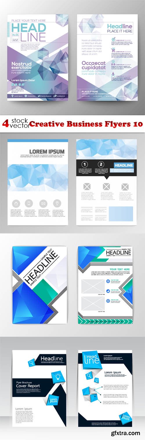 Vectors - Creative Business Flyers 10