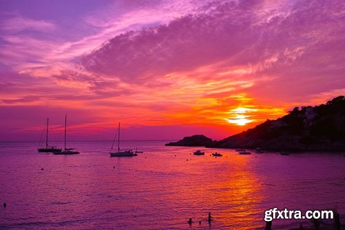 Collection resort landscape nature sea mountain beach bay of Ibiza town 25 HQ Jpeg