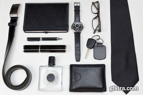 Set of men's accessories