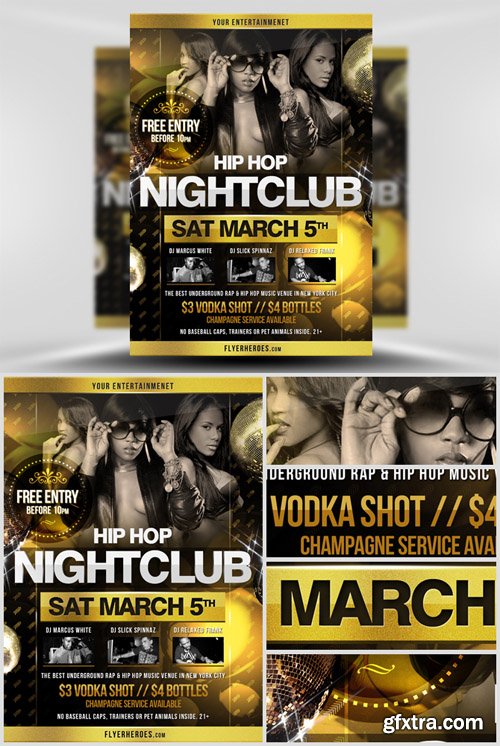 Hip Hop Flyer Template 2