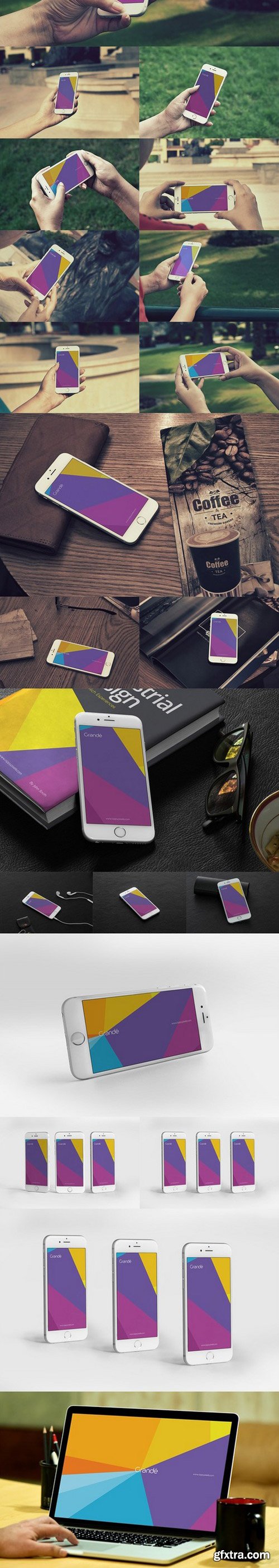 CM - GrandE V3 - 217 PSD MOCKUPS BUNDLE 338490