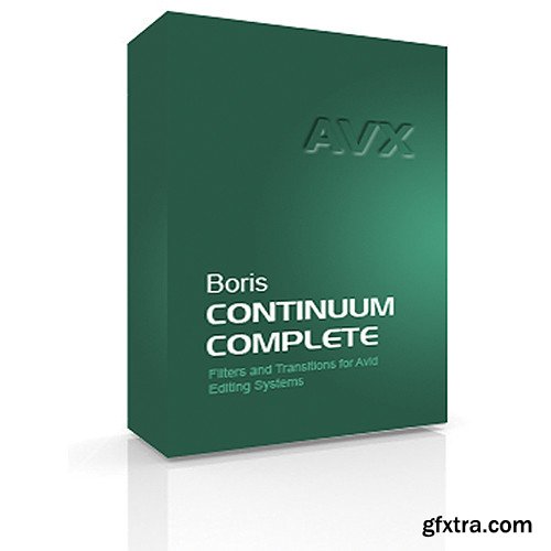 Boris Continuum Complete 9.0.5 for AVID (Mac OS X)