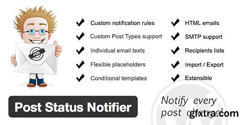 CodeCanyon - Post Status Notifier v1.8.2 - 4809420