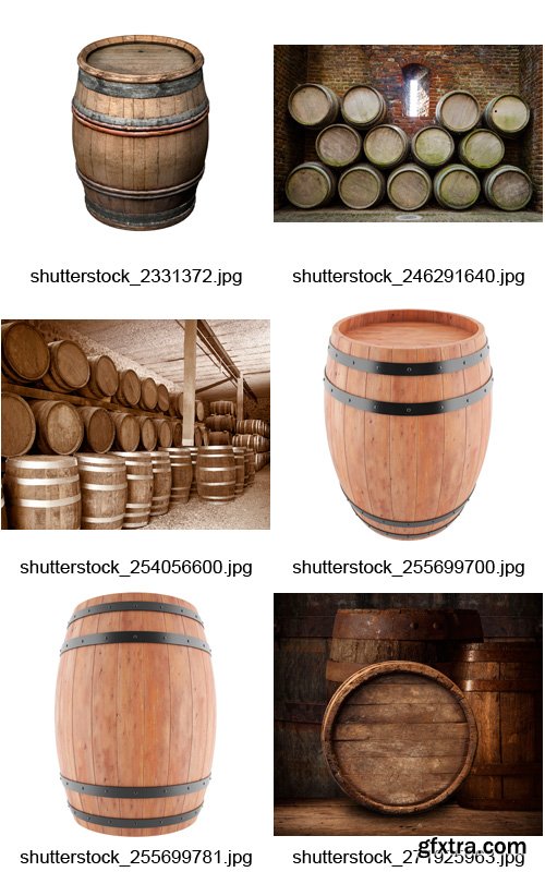 Amazing SS - Wooden Barrels, 25xJPGs