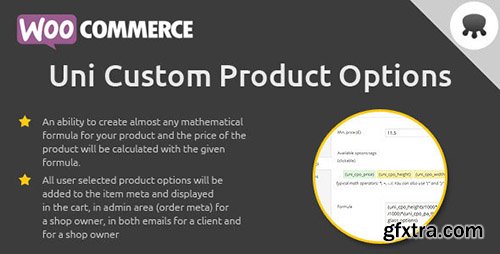 CodeCanyon - Uni CPO v1.5.1 - Price Calculation Formulas for WooCommerce - 9333768